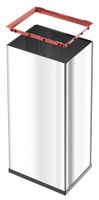 Hailo Bix-Box Swing XL 8602210 Afvalbak 52 l Plaatstaal (b x h x d) 339 x 763 x 260 mm Zilver, Zwart Met zelfsluitende zwenkdeksel 1 stuk(s) - thumbnail