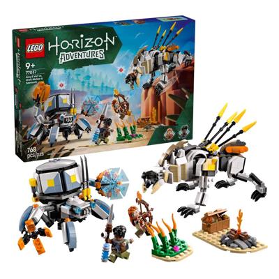 LEGO horizon 77037 aloy en varl vs. shell-walker en sawtooth