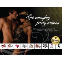 tattoo set - get naughty party - thumbnail