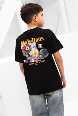 Malelions Junior Gelato T-shirt Kids Zwart - Maat 164 - Kleur: Zwart | Soccerfanshop Malelions Junior Gelato T-shirt Kids Zwart - Maat 164 - Kleur: Zwart | Soccerfanshop