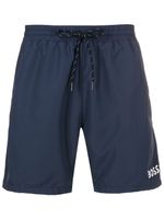 BOSS short de bain à logo imprimé - Bleu