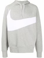 Nike hoodie à logo Swoosh - Gris