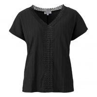 Enjoy - Zwart | Dames | Top | Zwart | M | regular | Kamst mode