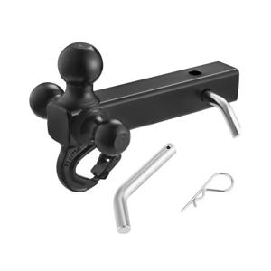 VEVOR Trailer Hitch 50mm Ontvanger 47,6/50/58,7mm Tri-Ball Koppeling met Haak