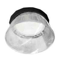 Saturn LED High Bay met 100° reflector en afdekking - Dimbaar - 240 Watt 45.600 lumen (190lm/W) - 5700K daglicht wit - IP65 waterdicht - Bridgelux LED's