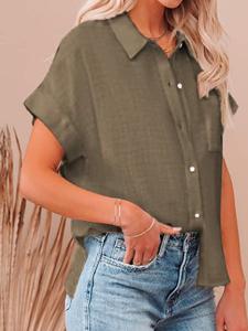 Casual Plain Blouse