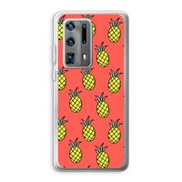 Ananas: Huawei P40 Pro Plus Transparant Hoesje