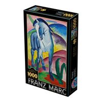 Marc Franz: Blaues Pferd Puzzel 1000 Stukjes