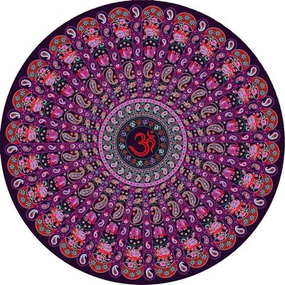 Strandlaken Ohm Mandala
