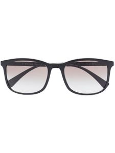 Prada Eyewear lunettes de soleil Linea Rossa à monture carrée - Noir