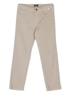 Il Gufo pantalon de jogging en coton stretch - Tons neutres