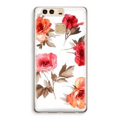 Roosjes: Huawei P9 Transparant Hoesje