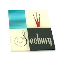 Seeburg Model 161 / 201 Ornament Voor Mechaniek Cover - Glas