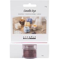 Creativ Company Kaarsenverf, roze, 5 gr/ 1 doos