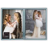Haes Deco Duo Verzilverde Fotolijst Como voor 2 foto's van 10x15 cm - DVP12115-1