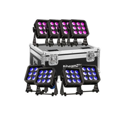 Beamz Starcolor 72 floodlight set van 8 in case