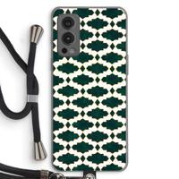 Moroccan tiles: OnePlus Nord 2 5G Transparant Hoesje met koord