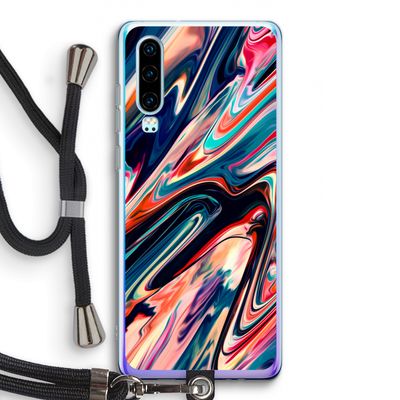 Quantum Being: Huawei P30 Transparant Hoesje met koord