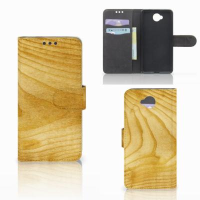Microsoft Lumia 650 | Book Style Case | Licht Hout