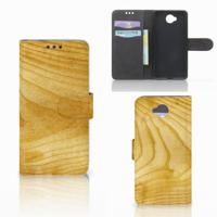 Microsoft Lumia 650 | Book Style Case | Licht Hout