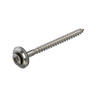 Homefix Afdichtschroef Rvs-A2 Lk Epdm Ring 15Mm Torx TX20 4.5X60 | 12 stuks - 6701.60.33040