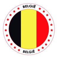 25x Bierviltjes Belgie thema print   -