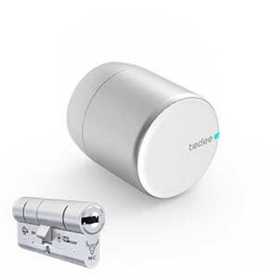 Tedee smart lock met M&C Condor cilinder - SKG3 beveiliging en app-bediening cilinderslot SKG3 - anti-kerntrek & boorbeveiliging