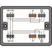 WAGO 899-631/363-000 Verdeeldoos 899 25 A Zwart 1 stuk(s)