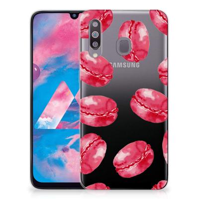 Samsung Galaxy M30 | Siliconen Case | Pink Macarons