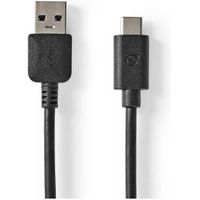 USB 3.1 Cable | USB-C Male - A Male | 2.0 m | Zwart