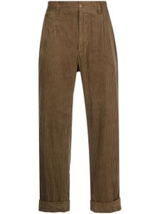 Engineered Garments pantalon Andover en velours côtelé - Marron