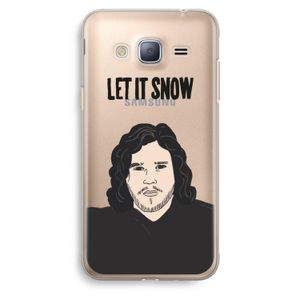 Let It Snow: Samsung Galaxy J3 (2016) Transparant Hoesje