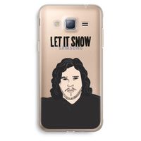 Let It Snow: Samsung Galaxy J3 (2016) Transparant Hoesje