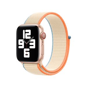 Apple origineel Sport Loop Apple Watch 38mm / 40mm / 41mm Cream - MY9Y2ZM/A