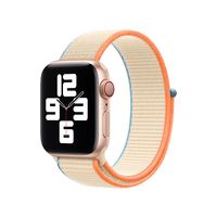 Apple origineel Sport Loop Apple Watch 38mm / 40mm / 41mm Cream - MY9Y2ZM/A - thumbnail