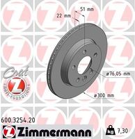 Remschijf Coat Z 600325420