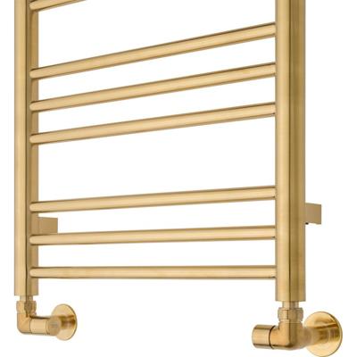 Radiator Zij-Aansluitset TVS 150 Geborsteld Goud TVS Design