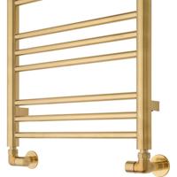 Radiator Zij-Aansluitset TVS 150 Geborsteld Goud TVS Design