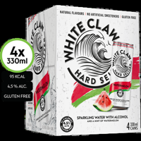 White Claw Hard Seltzer Watermelon 330ML bij Jumbo