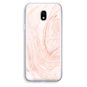 Peach bath: Samsung Galaxy J3 (2017) Transparant Hoesje