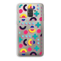 8-bit N°2: Samsung Galaxy A8 (2018) Transparant Hoesje