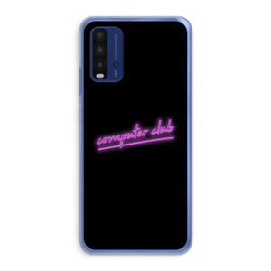 Vice Black: Xiaomi Redmi 9T Transparant Hoesje