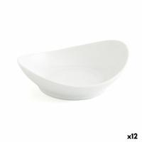 Snackdienblad Quid Gastro Fun Wit Keramisch 14 x 11 cm (12 Stuks)