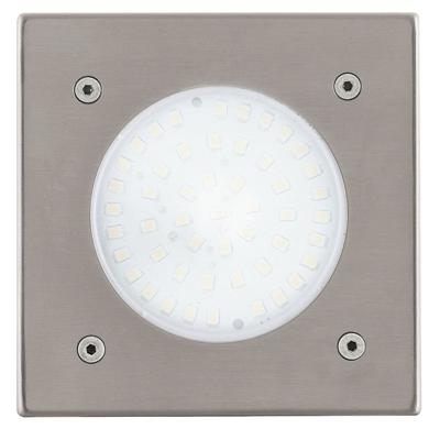 Eglo GrondinbouwspotLamedo vierkant RVS - 93481