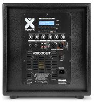 Vonyx VX1000BT Zwart Bedraad 1000 W - thumbnail