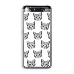 Kitten: Samsung Galaxy A80 Transparant Hoesje