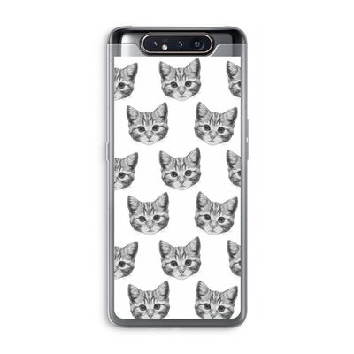 Kitten: Samsung Galaxy A80 Transparant Hoesje
