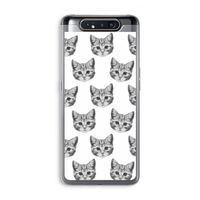 Kitten: Samsung Galaxy A80 Transparant Hoesje