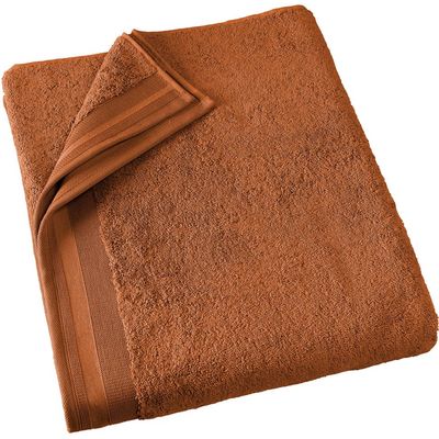 De Witte Lietaer badhanddoek Contessa 100 x 150 cm katoen bruin