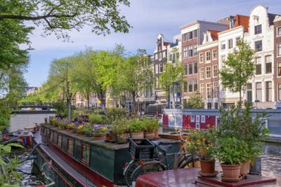 Tuinschilderij canal a'dam 130x70 - Customize it
